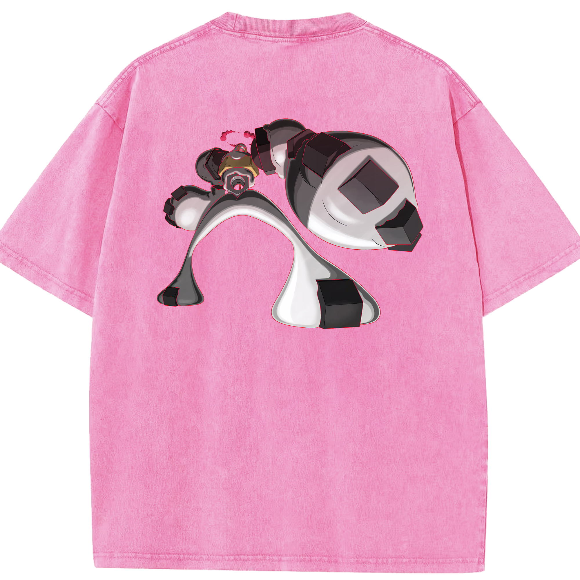 （画像用） ポケットモンスター Pokémon 綿100% ヴィンテージ風 半袖Tシャツ（背面プリント）